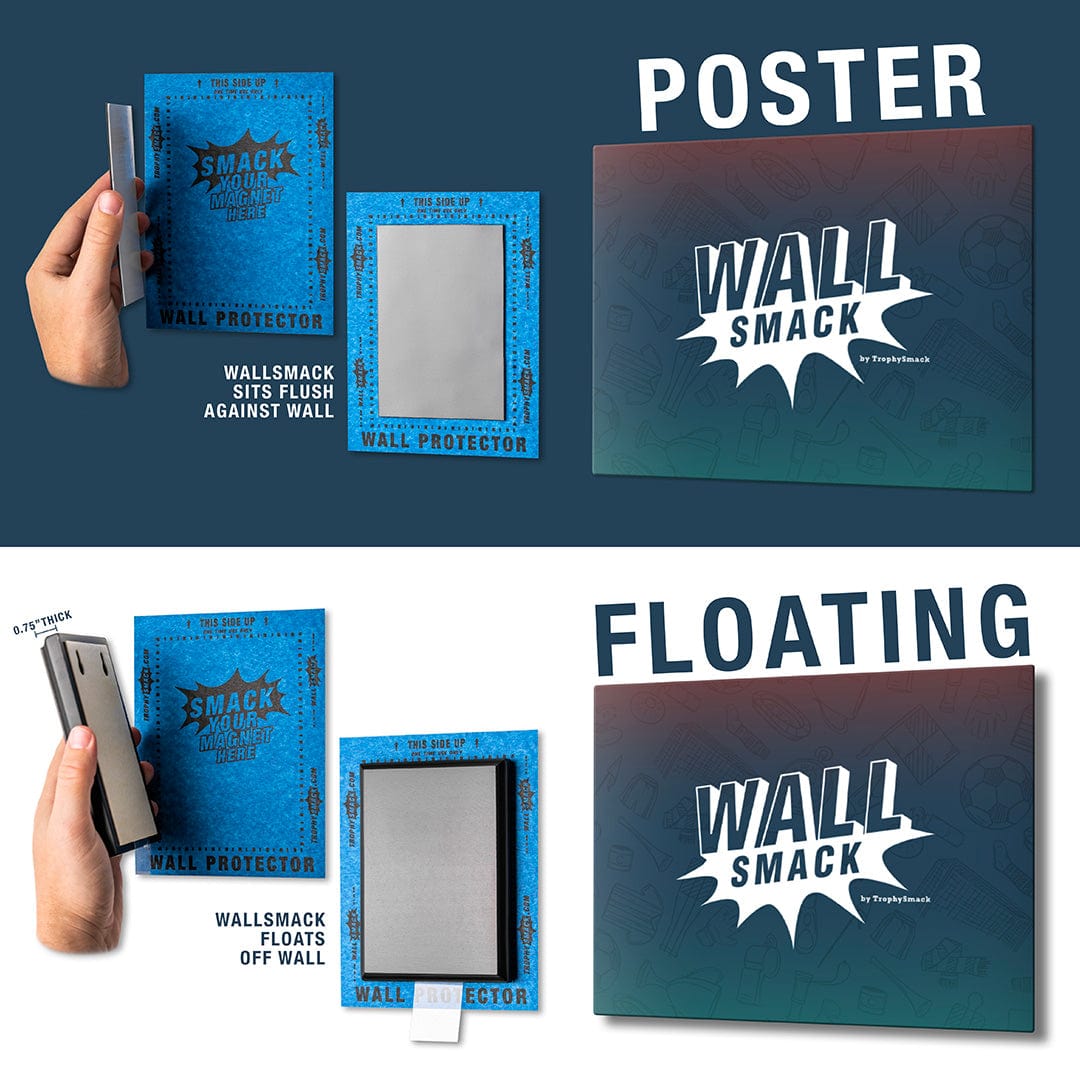 TrophySmack Fantasy Football Patent Blueprint - Fantasy Football Metal Wall Art