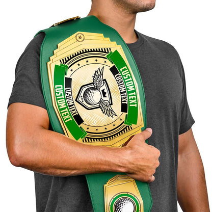 TrophySmack Golf 6lb Customizable Championship Belt