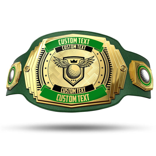 TrophySmack Golf 6lb Customizable Championship Belt