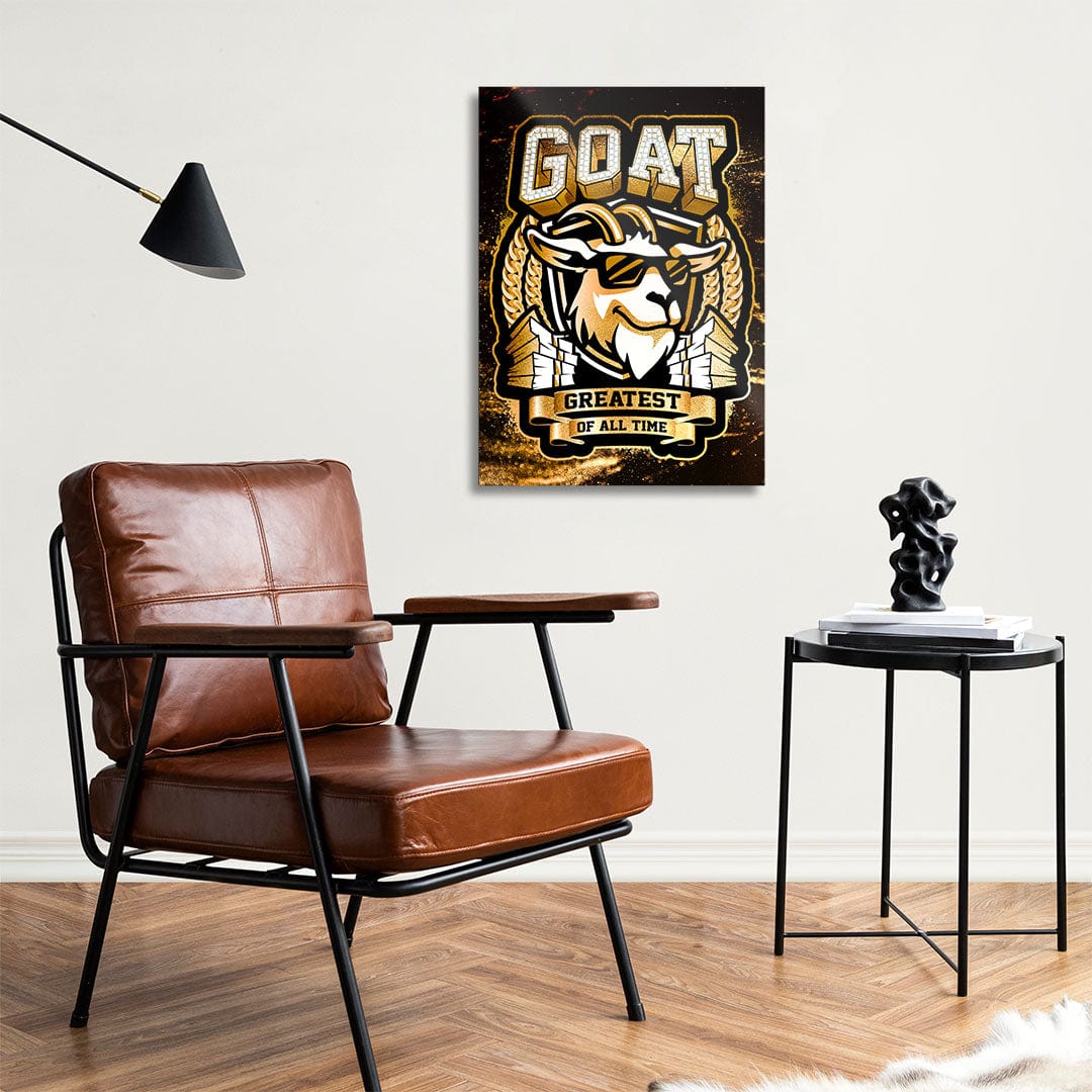 TrophySmack Greatest Of All Time - Metal Wall Art