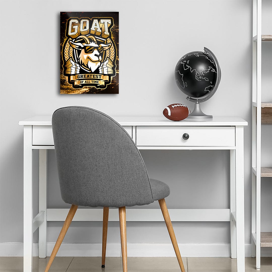 TrophySmack Greatest Of All Time - Metal Wall Art