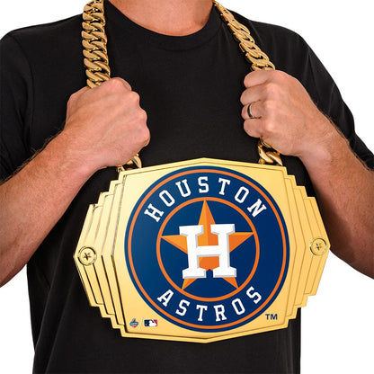 TrophySmack Houston Astros XL Turnover Chain 5lb.