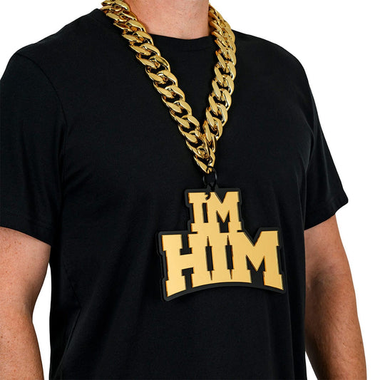 TrophySmack "I'm Him" Chromatic Turnover Chain