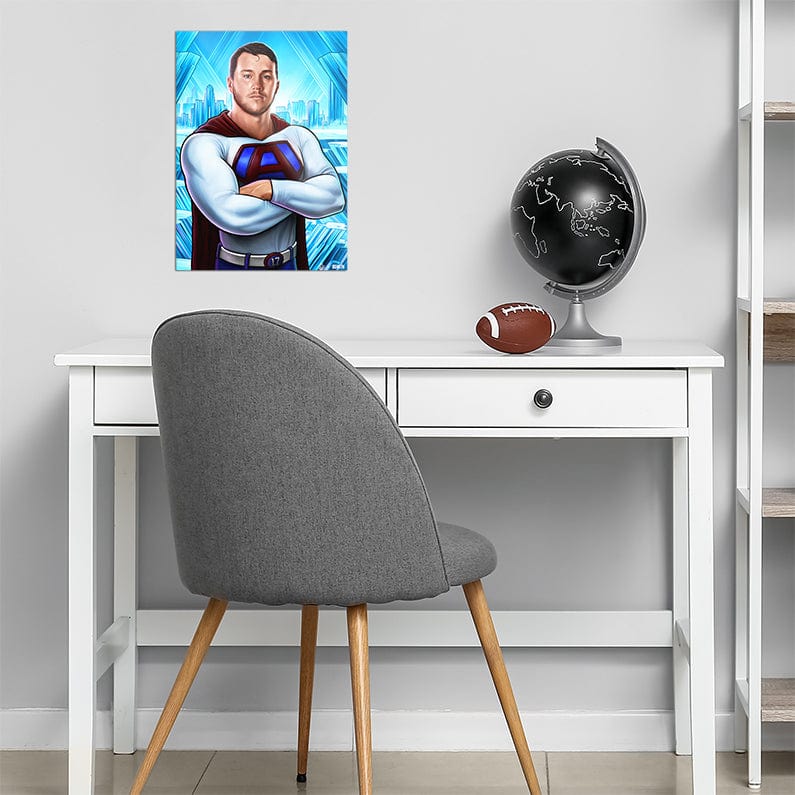 Josh Allen - Bills QB, Football illustration, Captain america, Superhero