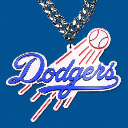 TrophySmack LA Dodgers Script MLB Chromatic Turnover Chain