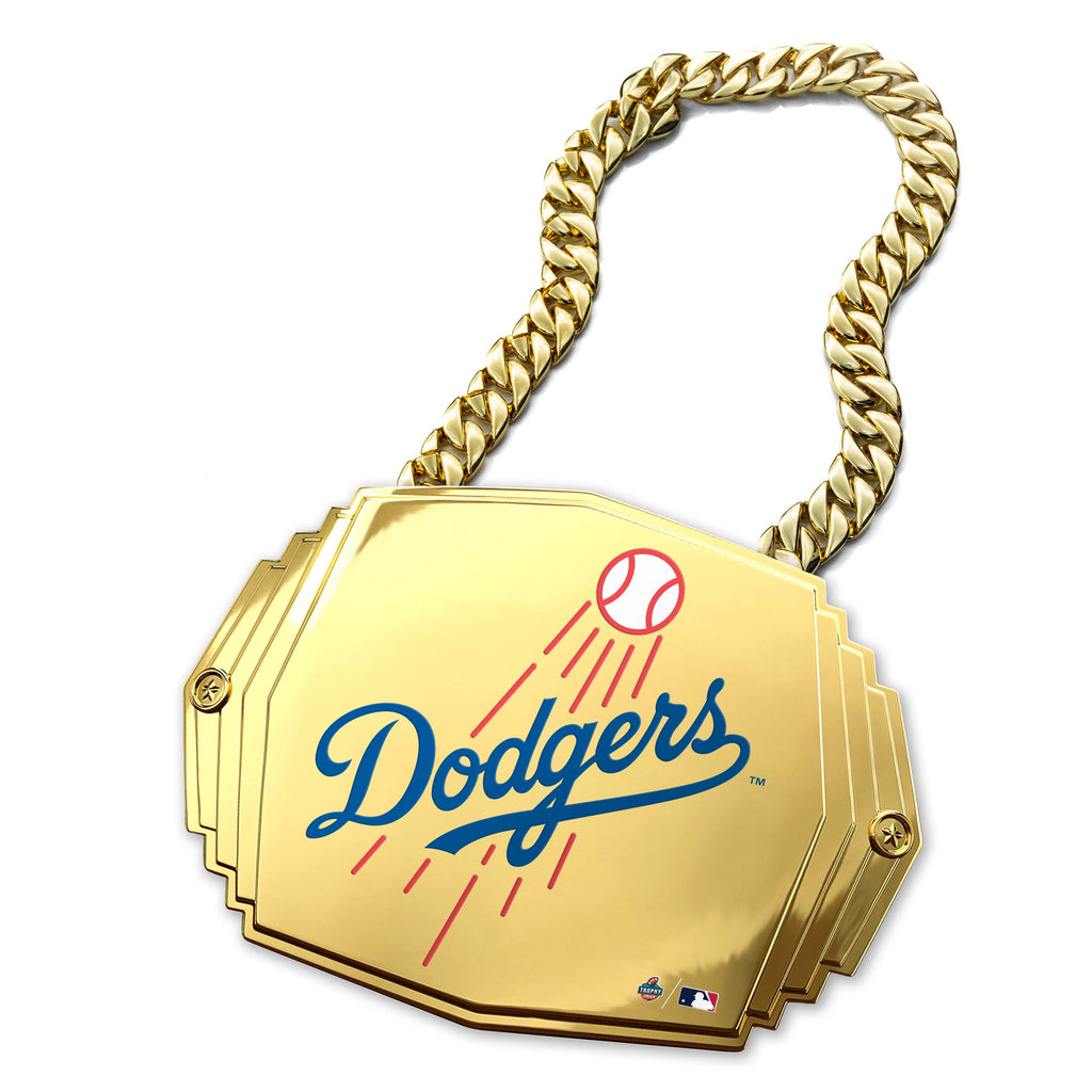 Los Angeles Dodgers Round Baseball Metal Sign