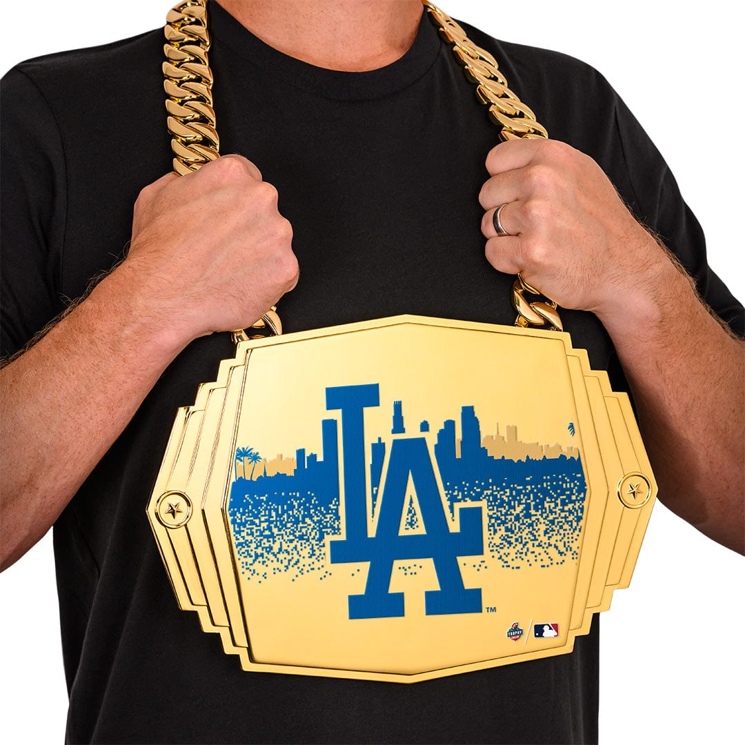 TrophySmack LA Dodgers XL Turnover Chain 5lb.