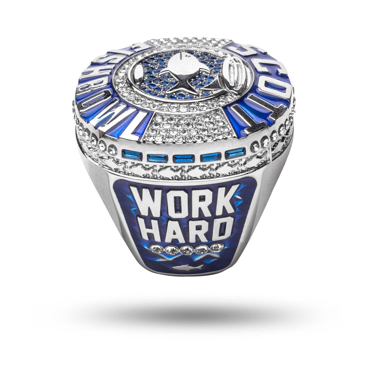 Exclusive Scott Fish Bowl Commemorative Ring TrophySmack