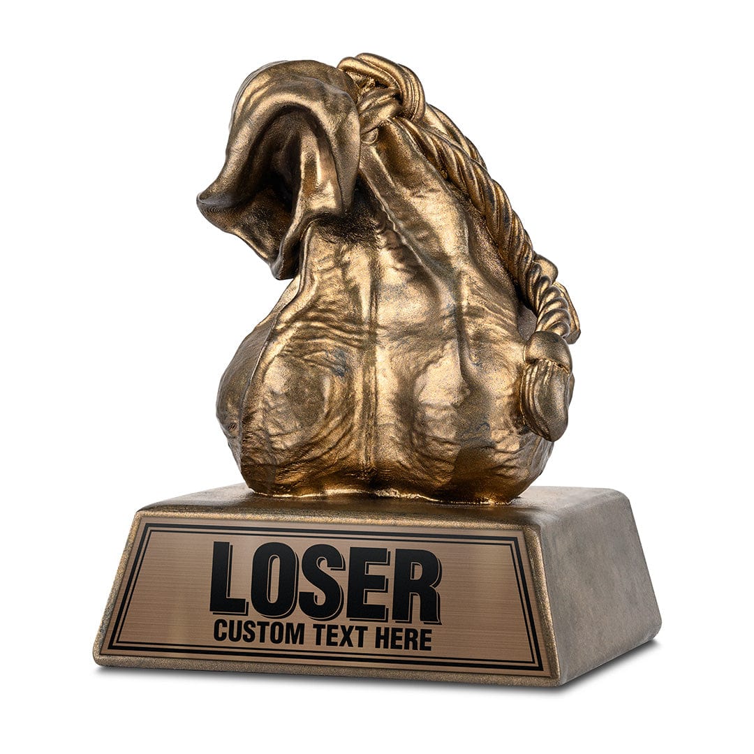 TrophySmack Loser Sacko Nutsack Trophy