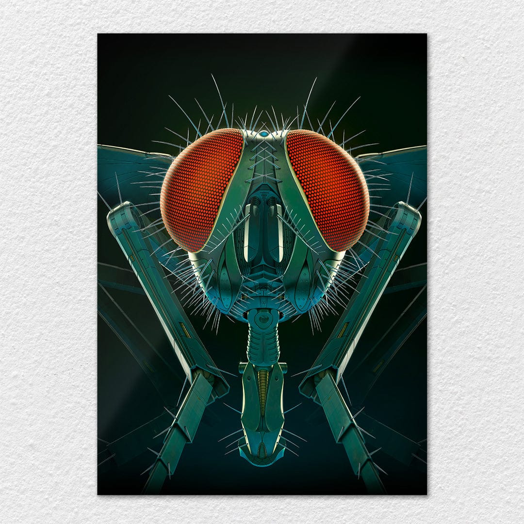 TrophySmack Metal Fly - Metal Wall Art