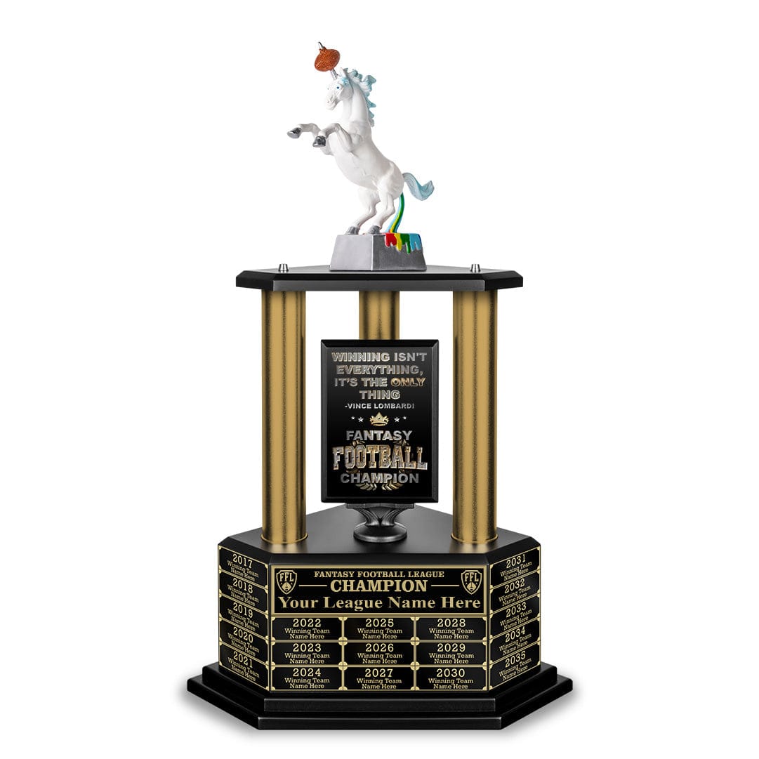 Fantasy Football Golden Trophy - 25 Year Perpetual