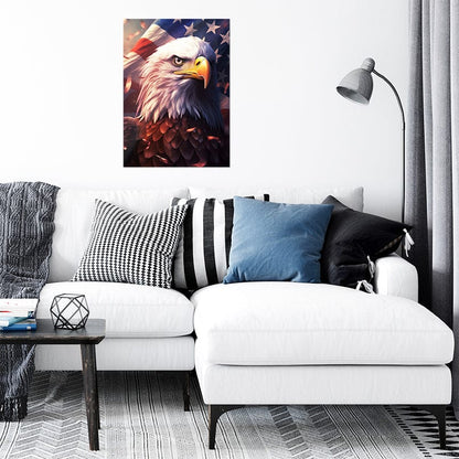 TrophySmack Patriotic Eagle - Metal Wall Art