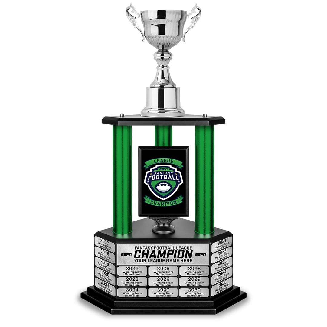 TrophySmack Perpetual ESPN Fantasy Football Championship Trophy