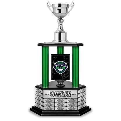 TrophySmack Perpetual ESPN Fantasy Football Championship Trophy