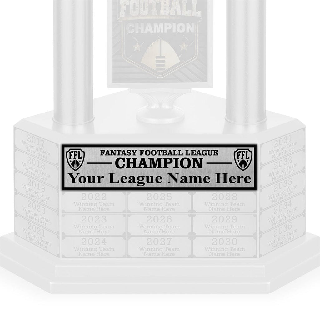 Perpetual ESPN Fantasy Football Championship Trophy - TrophySmack