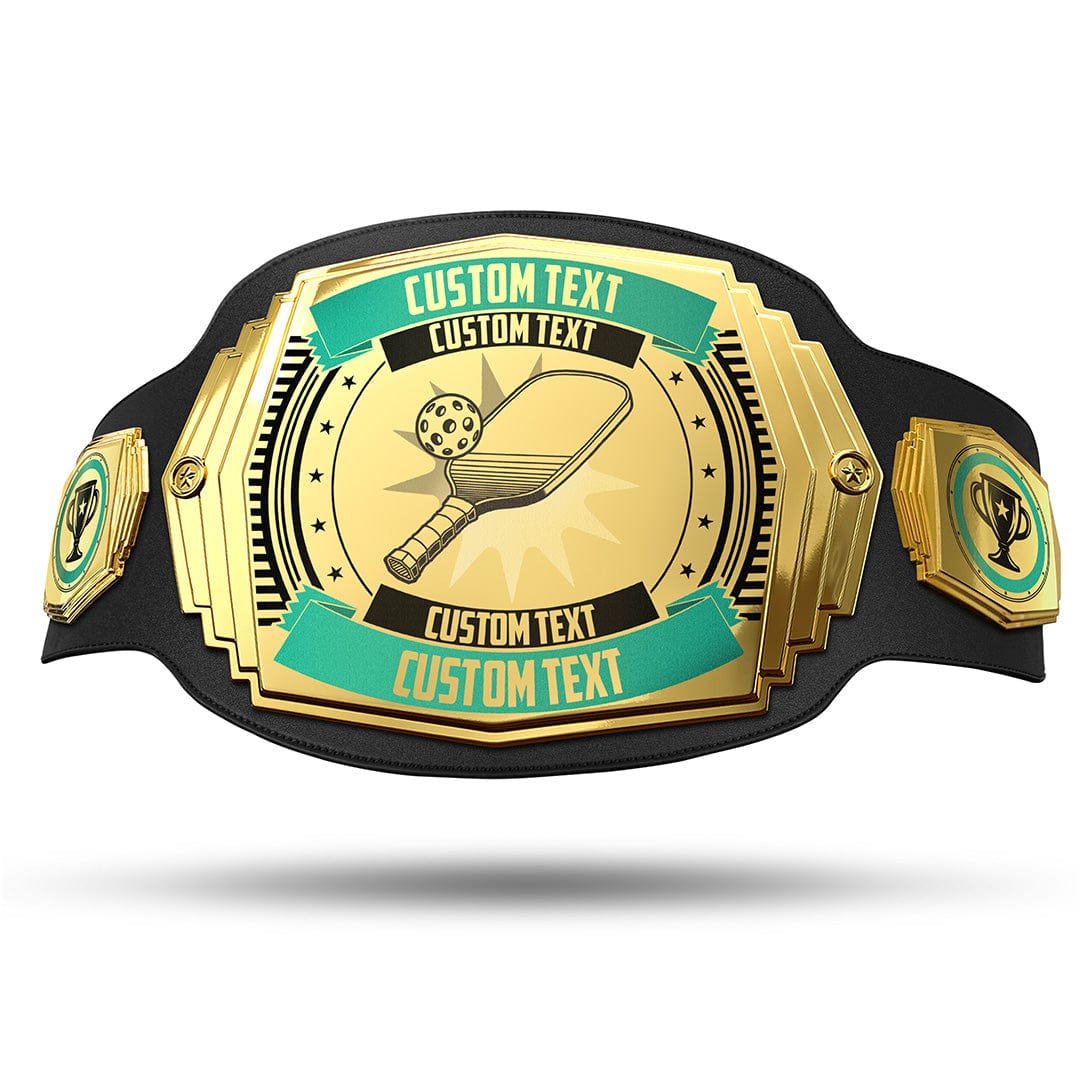 TrophySmack Pickleball Ultimate 6lb Custom Championship Belt