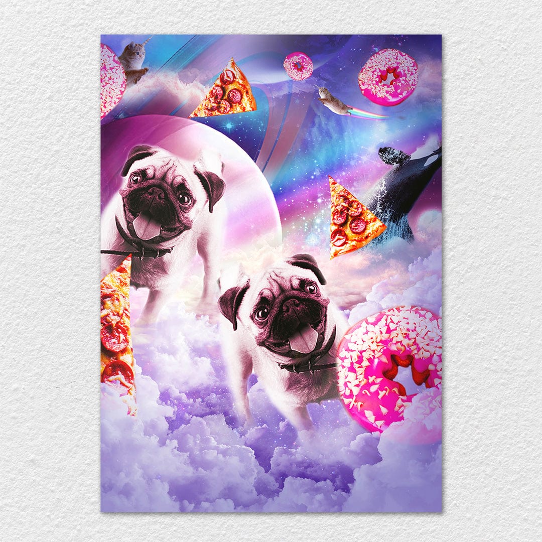 TrophySmack Pugs - Metal Wall Art