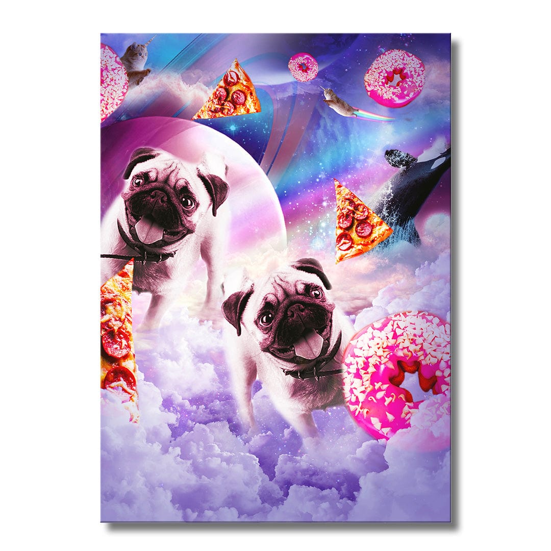 TrophySmack Pugs - Metal Wall Art