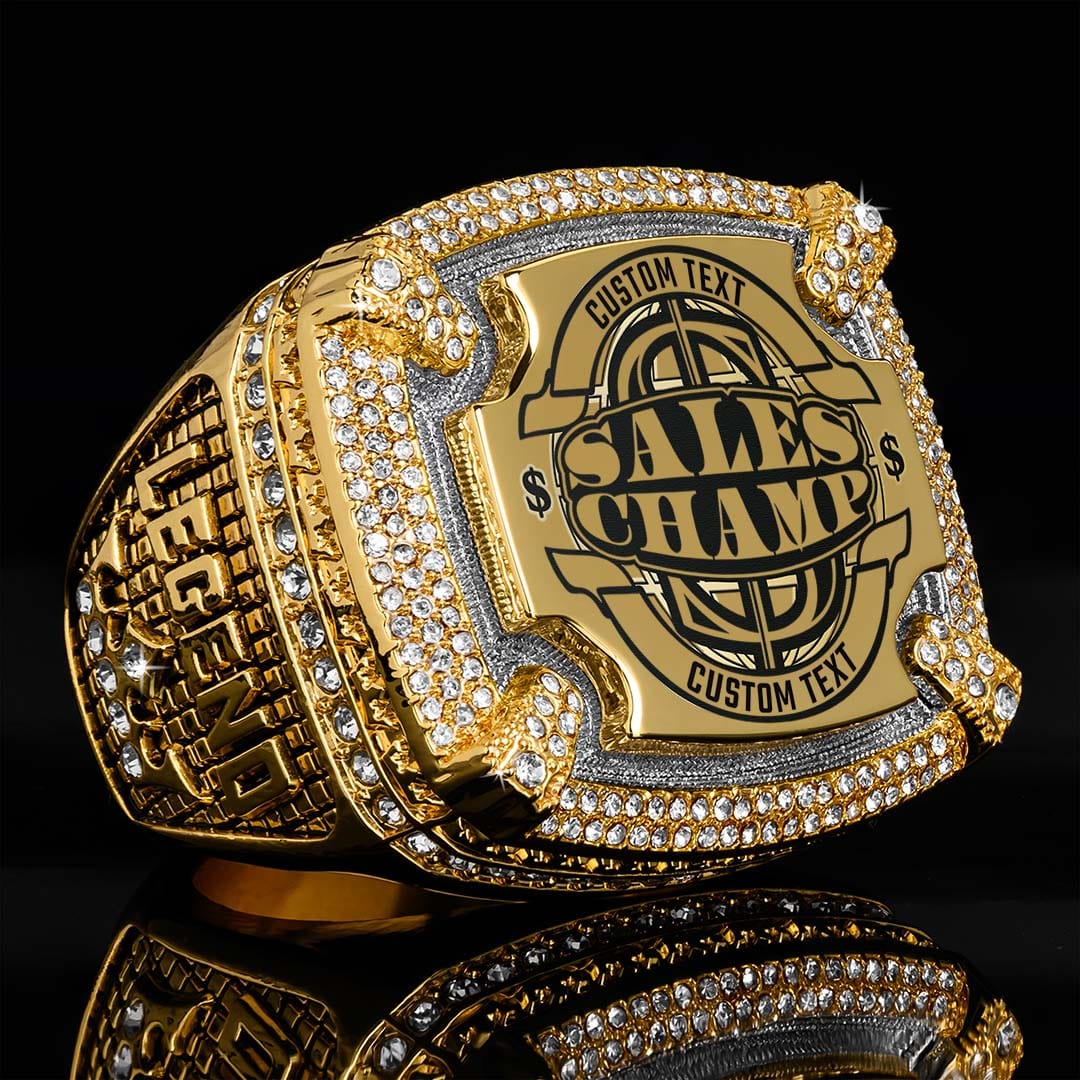 TrophySmack Sales Champ Custom Legend Ring