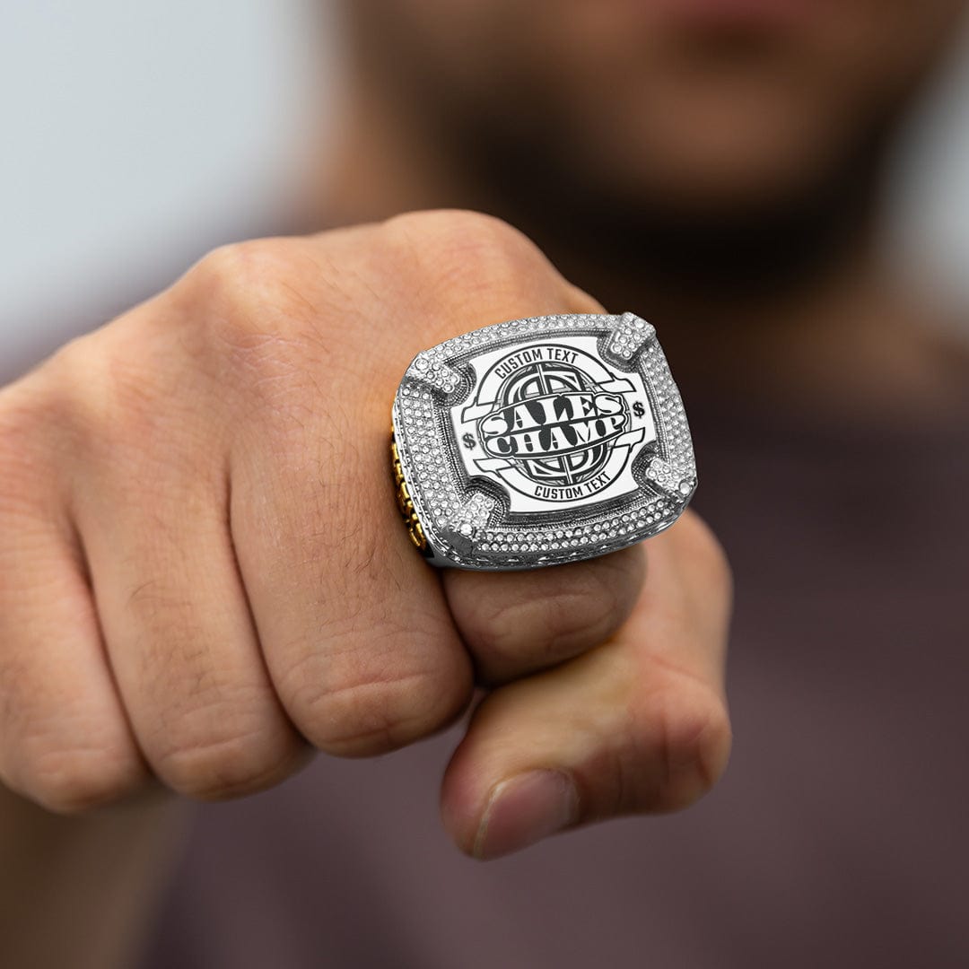 TrophySmack Sales Champ Custom Legend Ring