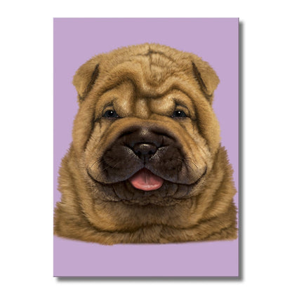 TrophySmack Shar Pei Puppy - Metal Wall Art