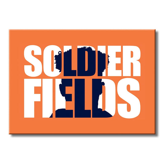 TrophySmack Soldier Fields - Fantasy Football Metal Wall Art