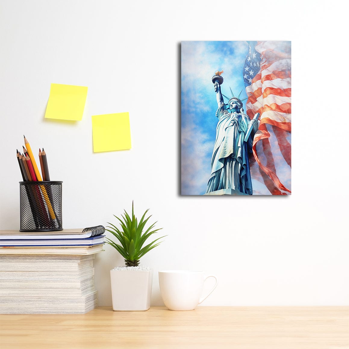 TrophySmack Statue of Liberty - Metal Wall Art