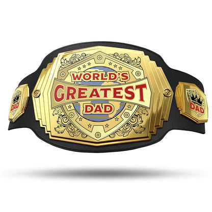 TrophySmack World's Greatest Father Championship Belt