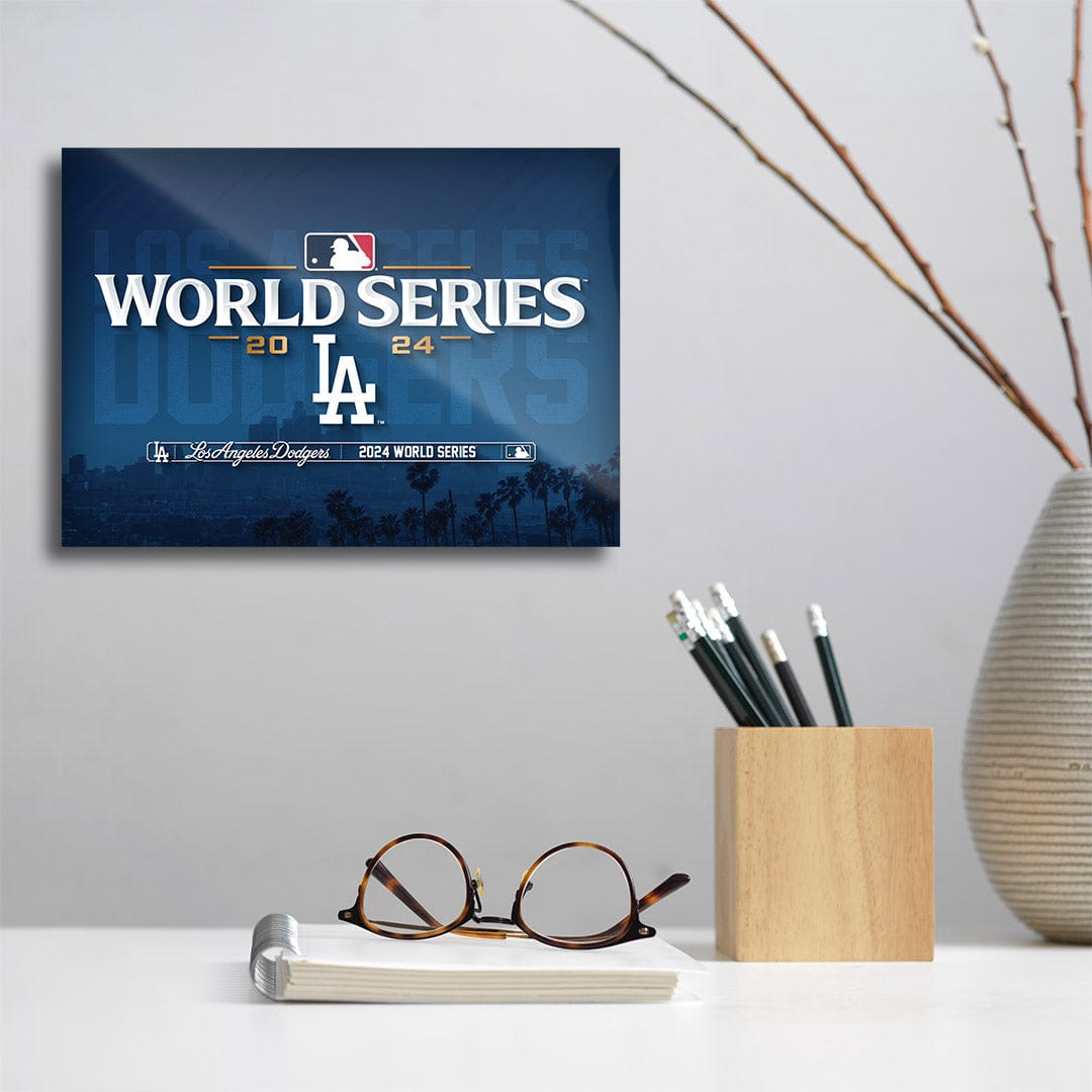 TrophySmack World Series Champions LA Dodgers - MLB Metal Wall Art