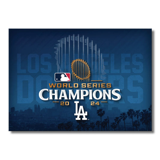 TrophySmack World Series Champions LA Dodgers - MLB Metal Wall Art