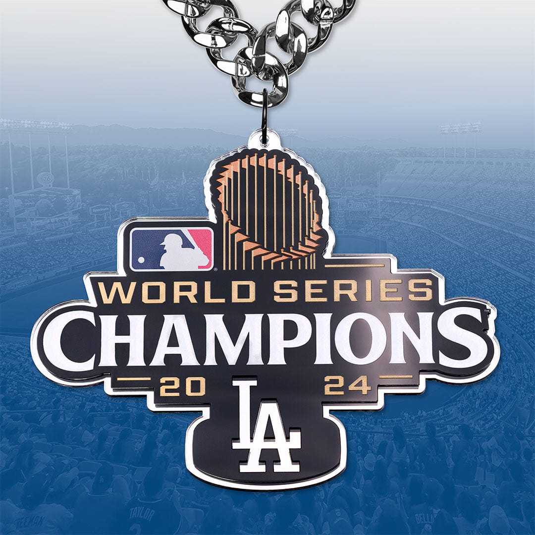 TrophySmack World Series LA Dodgers MLB Chromatic Turnover Chain