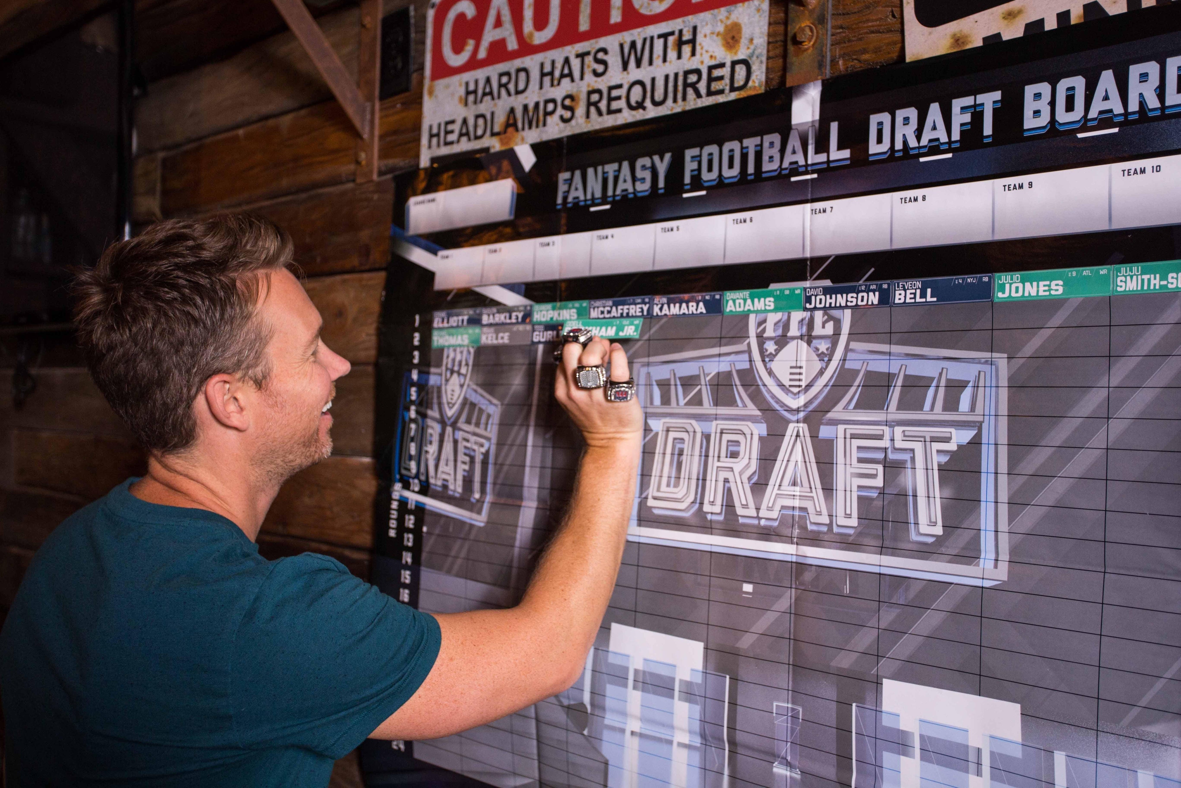 2023 NFL FANTASY FOOTBALL DRAFT BOARD – JR'S SPORTS