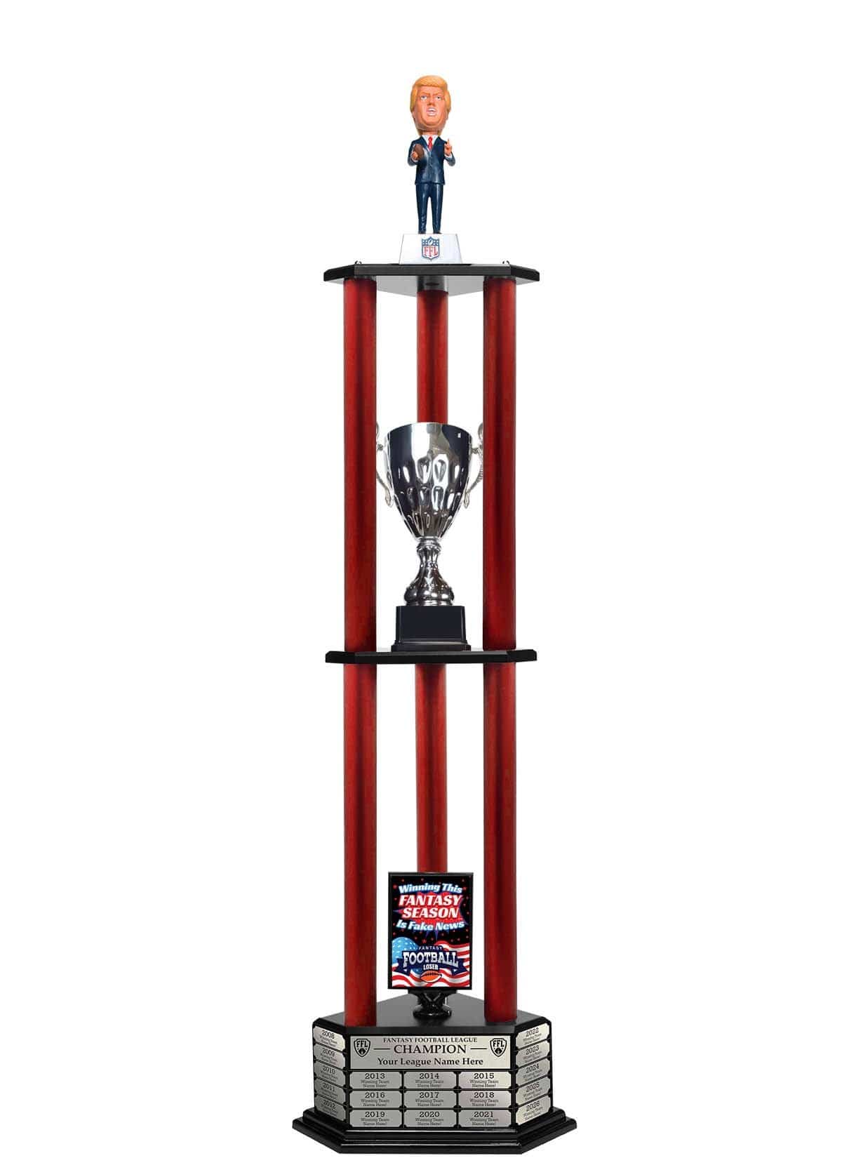 Small Replica Fantasy Football Championship Trophy